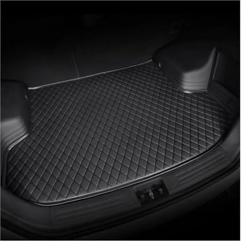 DZSJUNCHENSM Kofferraumwanne Für Skoda Für Kamiq 2019-heute Auto Cargo Liner Custom Car Kofferraummatten Innenteile Kofferraummatten(Alles schwarz)