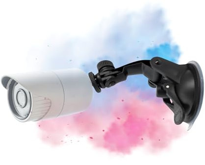 TronicXL Saugnapf Halterung für IP Kamera kompatibel mit Wyze Cam Ring Eufy Arlo Cam Smart Befestigung Halter Montage