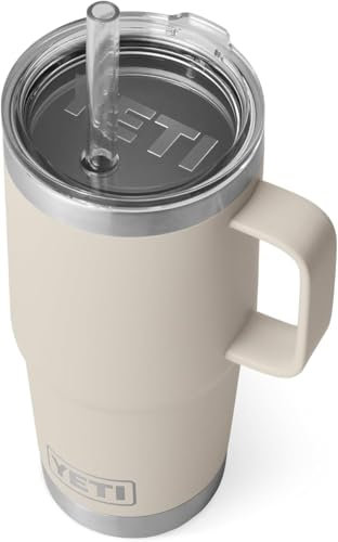 YETI Rambler Strohbecher, Cape Taupe, 25 oz (739 ml)