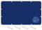 Voiles Ombrages Rectangulaire 150 x 170 cm 98% UV Protection, Polyester, Durable, Toile Imperméable sur Mesure avec Cordons et Oeillets pour Pergola/Patio Lawn/Carport, Bleu Foncé