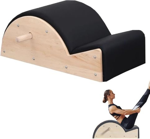 Posture Corrector Pilates Barrel - Spine Supporter for Balance Exercise - Home Pilates Back Stretcher - Pilates Strength Workout Machine for Home Gym - Up to 300 lbs Weight Capacity