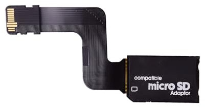 SeDeplacer Micro SD Memory Stick Card Adapter Compatible with So-ny PSP Go, Micro SD Memory Card Supports an Extended Capacity of 128gb