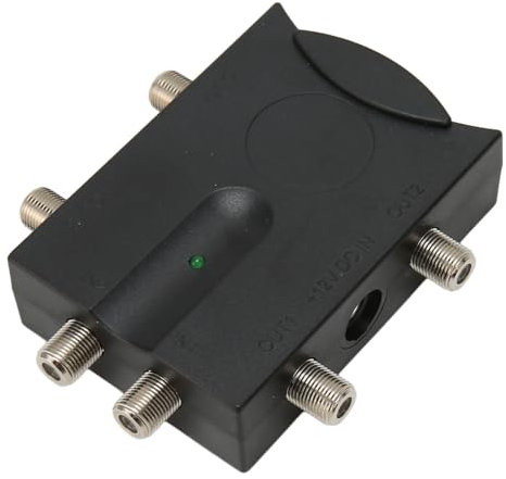 Amplificador de señal de TV sin pérdidas bidireccional de alta ganancia 2 en 4 salidas para cable de TV de antena de uso