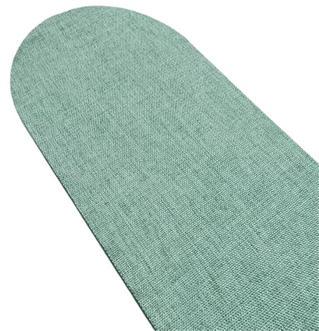 Vayliro 5 Stück 3D Wandpaneele 60x15cm Wandpolsterung Selbstklebend Antikollision Wandpolster Wandpaneele Kinderzimmer Wandkissen Wandverkleidung Wandschutz für Schlafzimmer Wohnzimmer,Grün