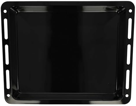 vhbw Backblech kompatibel mit Constructa CH824350X/11, CH824350X/10, CH824350X/12 Backofen - 46 x 36,7 x 4,4 cm