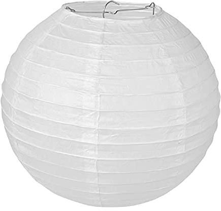 Pajoma 71698 Deckenleuchte, Papier, weiß, 40 x 40 x 40 cm (10 Stück)