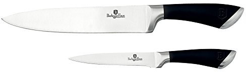 BerlingerHaus Velvet Chef Two Piece Knife Set Black