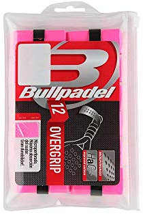 Bullpadel 12 Pack Bg-1601 Overgrips In Neonpink.
