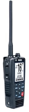 Uniden MHS335BT 6W Class D Floating Handheld VHF Marine Radio with Bluetooth, Text Message Directly To Other Vhf Text Message Capable Radios, IPX8 Submersible Design