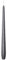 Sovie CANDLES Spitzkerzen Premium Ø 2,2cm x 28cm, Tafelkerzen Tischkerzen Leuchterkerzen Kerzen, 24 Stück, Brenndauer ca. 10 Std. (Grau)