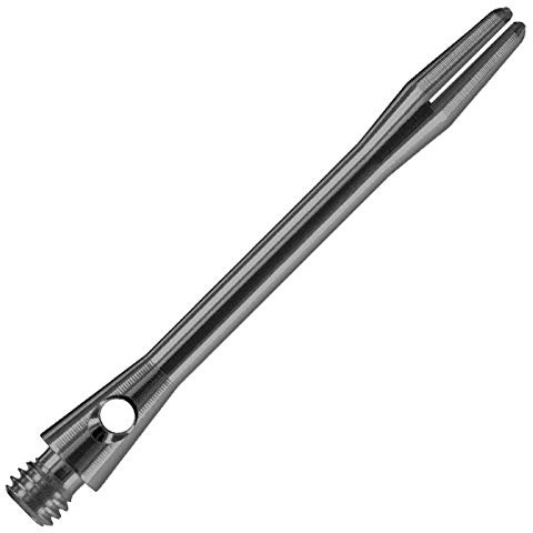 Harrows Keramic Shafts 2BA Schwarz oder Silber - 3 Stück (Gun Metal, MIDI)