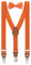 BomGuard 3 Clips Kinder Hosenträger Fliege Set Kleinkind Junge Mädchen,orange
