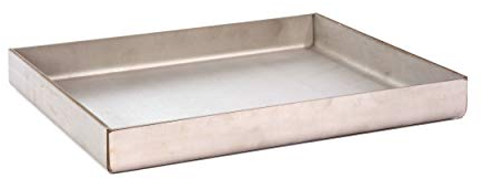 Plancha 25 cm/30 cm /3,5 cm / 4 mm Edelstahl Feuerschale Grillplatte Feuerplatte Grillschale Grillpfanne Pfanne