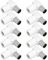 10x Koax Stecker Antennenstecker Winkelbuchse Koaxialstecker Adapter Verbinder SAT TV Koaxlialkabel