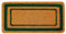OLIVO.shop | COCCO - Zerbino in cocco naturale con fondo antiscivolo, tappeto ingresso 3 colori 5 misure (Verde, 40x80 cm)