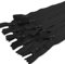 MARARDI [Packung 10] Reißverschlüssen [Schwarz] Nylon [18 cm] Nähen und Basteln zum Kleidung Taschen Stoff für Nähmaschine Patchwork Plastik Baumwolle Zipper mit Metallreißverschluss