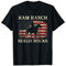 Ram Ranch im Vintage-Stil, Country-Flagge der USA, rockt wirklich T-Shirt