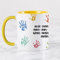 Wanapix | Tazza Maestra Personalizzata | Regalo Maestre Fine Anno | Tazza Colazione | 325 ml | Idee Regalo Insegnanti | Teacher Giallo