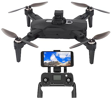 Faltbarer Drohnen-RC-Quadcopter mit 8K-Dual-Kamera, 5G-WLAN-Übertragung, Hindernisvermeidung, Optische Flusspositionierung, Schweben, Schwarz