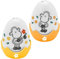 Sheepworld Juego de 4 hueveras con diseño Together, compuesto por salero y pimentero en forma de huevo y 2 hueveras a juego, regalo de Pascua, nido de Pascua, 48582
