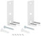 SopimusZ 1 Pair of Wall Brackets Steel for Bose OmniJewel Lifestyle 650 Home Speaker White