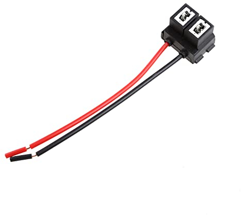 Auto Scheinwerfer Adapter H7 Halogenlampe Keramik Steckdose Steckverbinder mit Kabelbaum Glühlampe Sockel mit Stecker Glühlampe Sockel Adapter Glühlampe Sockel Splitter Glühlampe Steckdose Steckdose