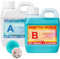 STARTSO WORLD Flüssiges Silikonkautschuk, 1L/1.1kg 20A Silikon Formenbau Kit, Grün Silikonkautschuk für den Formenbau, ideal für DIY Harzformen, Kerzenform, Seifenform, Gießen,Basteln