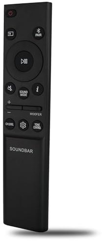 AH81-15047A Replacement Remote Control for Samsung Soundbar Speaker HW-Q990B/ZA HW-Q800B/ZA HW-Q700B/ZA HW-Q910B/ZA HW-B550 HW-B63C HW-B57C Home Audio Sound Bar Speaker