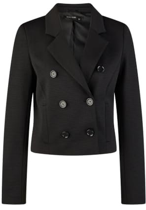 Marc Aurel Jacke mit tonigem Mini-Hahnentritt Black Varied - 34