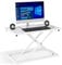 jxgzyy Standing Desk Converter 34x60cm Sit Stand desk Converter Workstation Height Adjustable Monitor Stand Ergonomic X Frame Computer Desk Riser Laptop Stand for Monitor, Keyboard Home Office Laptop