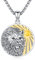 MEDWISE Löwe Kette 925 Sterling Silber Löwe Halskette Kette mit Sonne Anhänge Amulett Gothic Schmuck für Herren Jungs Damen Geburtstag Geschenk