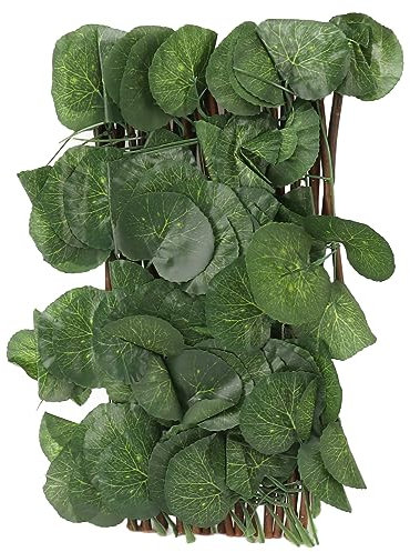 RASTKY Künstliche Hecken, Wasserdicht, Zaunsimulation, Erweiterbar, Sonne, Einfache Installation, Schwere Formschnitt-Heckenpflanze für den Garten, Sichtschutz, Ausziehbare Terrasse,