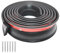 Garagentor Dichtung 3 Meter Universal Garagentor Gummidichtungsstreifen Garagentor Dichtung Unten Wetterfeste Dichtung DIY-Dichtungsstreifen-Ersatzgummi, Garagen sauber und trocken zu halten