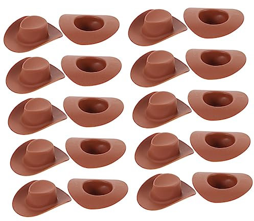 TOYANDONA 30stücke Mini Hut Miniatur Hüte Für Puppen Und Bastelprojekte Charmante Hüte Aus Leichtem Material Für Puppenhaus Dekoration Und Kreative Bastelideen