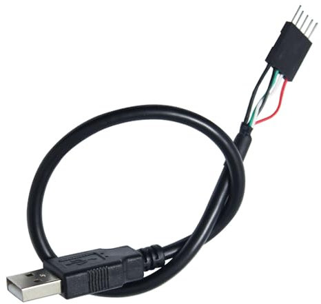 Cavo adattatore USB 2.0 A maschio a 5 pin per scheda madre header cavo Extender filo di rame