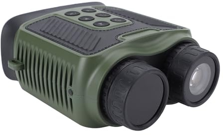 LICAEVEY Kompaktes Fernglas mit 4K QHD -Video 48MP Fotos 5000MAH Wiederaufladbare Batterie 3 Zoll IPS Bildschirm 8X Digitales Zoom -Fernglas Zum Camping -Vogelbeobachtung