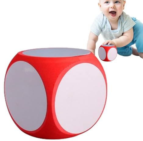 Leere trocken absorbierende Würfel, beschreibende Aktivitätswürfel, mehrfaches Lernspielzeug, Lehrmaterial für Unterricht, Bastel-Spielsteine | Für Teamarbeit