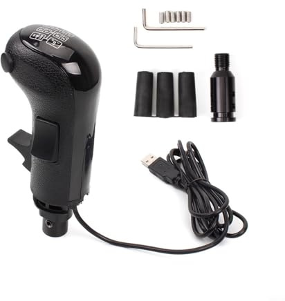 BEAZOOM Palanca de cambios USB ergonómica para Logitech G923 G920 G29, perilla de cambio alta y baja para juegos de simulación de camiones, PC