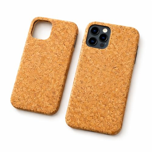 Corkly Kork Handyhülle für iPhone 16, dünne stoßfeste Schutzhülle