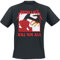 Metallica Kill 'Em All Männer T-Shirt schwarz S 100% Baumwolle Band-Merch, Bands