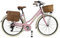 Via Veneto By Canellini Damen Citybike CTB Vintage Stil Rad Cityrad Fahrrader Bike Aluminium mit Korb Taschen und Klingel Via Veneto Bell Ring (50, Rose)