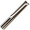 Rennie Tools - 1/4 x 42mm Flute Solid Carbide 2 Flute Straight Bit Router Cutter Plunge Endmill for Wood, MDF Etc