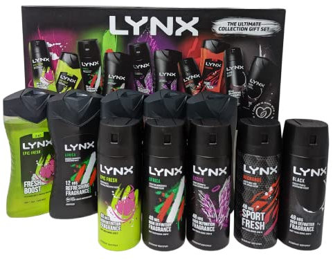 Lynx The Ultimate Collection Geschenkset 5 x Bodyspray 5 x Bodywash