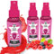 SOL 3pk x 60ml Pooper Swooper Toilet Spray Fruity Flush Fragrance, Odour Masking Air Freshener Refresher for Public Bathrooms, Offices and Home, Travel-Friendly Cleaning Solution for Poo Odours