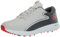 Skechers Herren Max 2 Arch Fit Wasserdichter Stachelfreier Golfschuh Sneaker, Grau/Rot, 41 EU