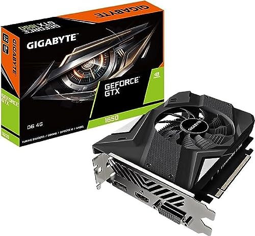 GIGABYTE Accessoires PC et Ordinateur Portable Marque Modèle VGA NVIDIA GTX 1650 D6 4 GB