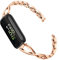 TRUMiRR Sostituzione per Fitbit Inspire 3 Bracciale, Banda dell'orologio in acciaio inossidabile Banda di ricambio per gioielli da donna per Fitbit Inspire 2 / Inspire HR/Inspire