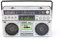 Suck UK - Lunch Box Boom Box | Bento Lunch & Snack Boxes for Kids | Metal Boxes & Food Container | Storage Tin & Kids Toy Storage | Retro Bento for Adults | Tin