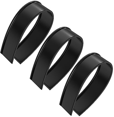 Labio de goma para aspiradora de ventana Karcher, Ancable 280 mm, labio de repuesto para aspiradora de ventana con batería, 3 unidades, compatible con WV1 WV2 WV5 WV50 WV55 WV60 WV75