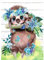 NAIMOER Diamond Painting Faultier Erwachsene, 5D Blumen Diamant Painting Bilder Erwachsene, DIY Tiere Diamond Painting Bilder Diamant Malerei Kinder Set für Home Dekor 30x40cm